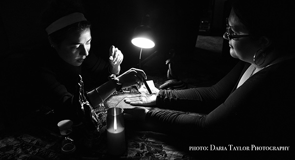 event palm reader