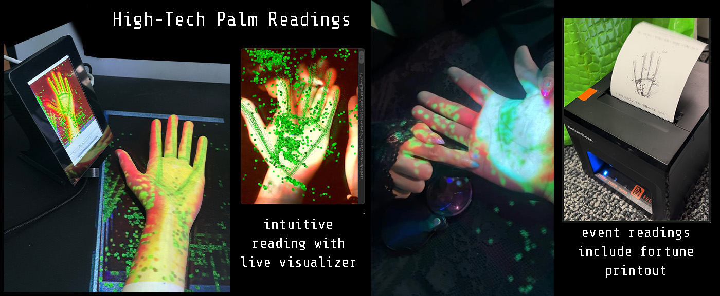 high-tech palm readings