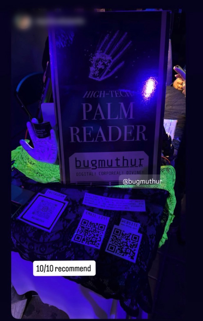 event palm reader