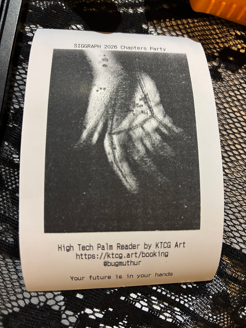 event palm reader