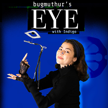 indigo coiyle digital medium doing a palm reading