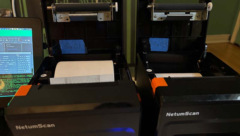 NetumScan 8360 USB 80mm Thermal Receipt Printer and Raspberry Pi 5