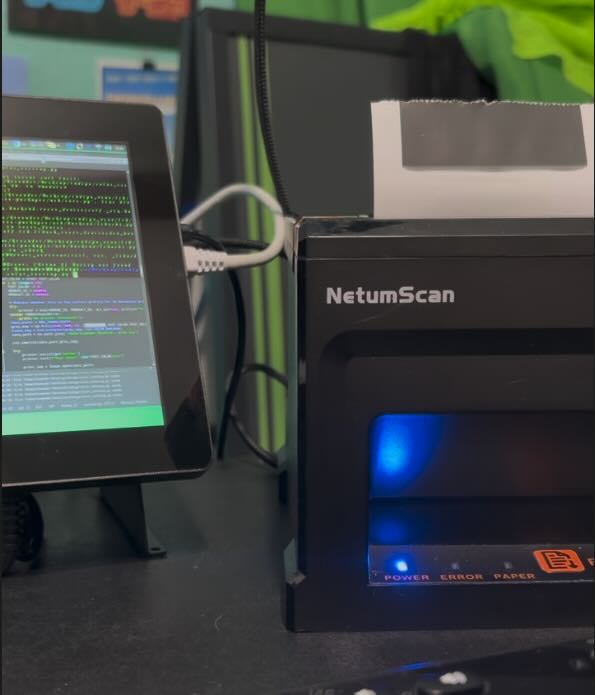 NetumScan 8360 USB 80mm Thermal Receipt Printer and Raspberry Pi 5